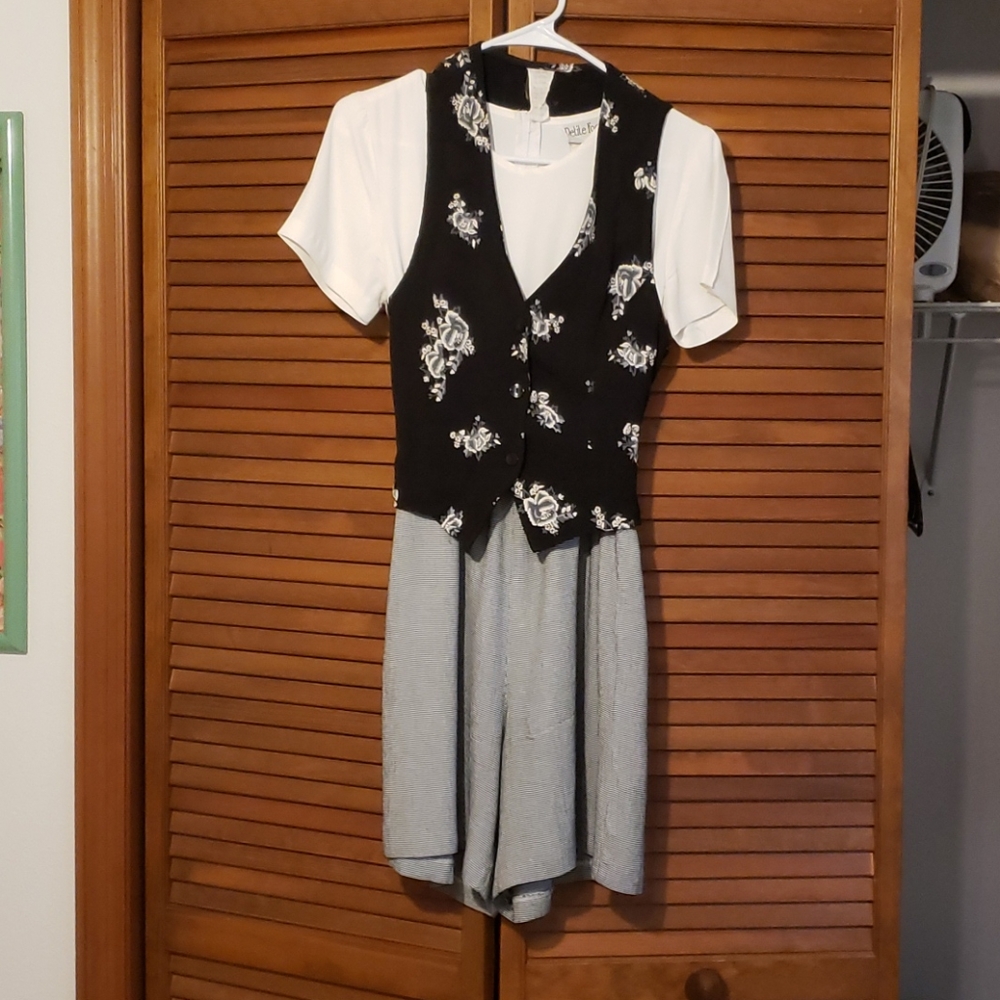 Petite Focus shorts jumpsuit